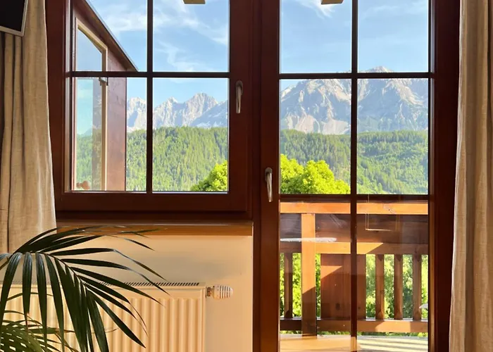 דירה Vom Reiter, Am Bauernhof Mit Bergblick Und Privater Infrarotkabine, Nahe Skipiste שלאדמינג