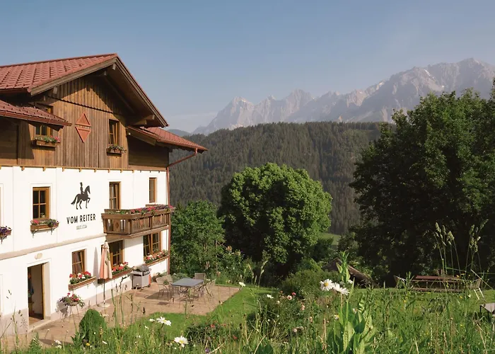 Vom Reiter, Am Bauernhof Mit Bergblick Und Privater Infrarotkabine, Nahe Skipiste דירה